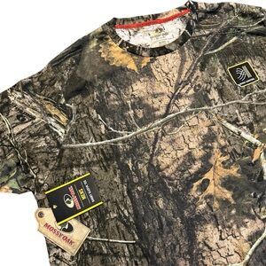 Mossy Oak Mens 3XL Scent Control Short Sleeve Camo Tshirt NWT Camouflage Hunting